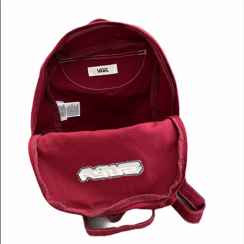 VANS Funville Mini Women’s Backpack Cotton Red - Picture 3 of 5